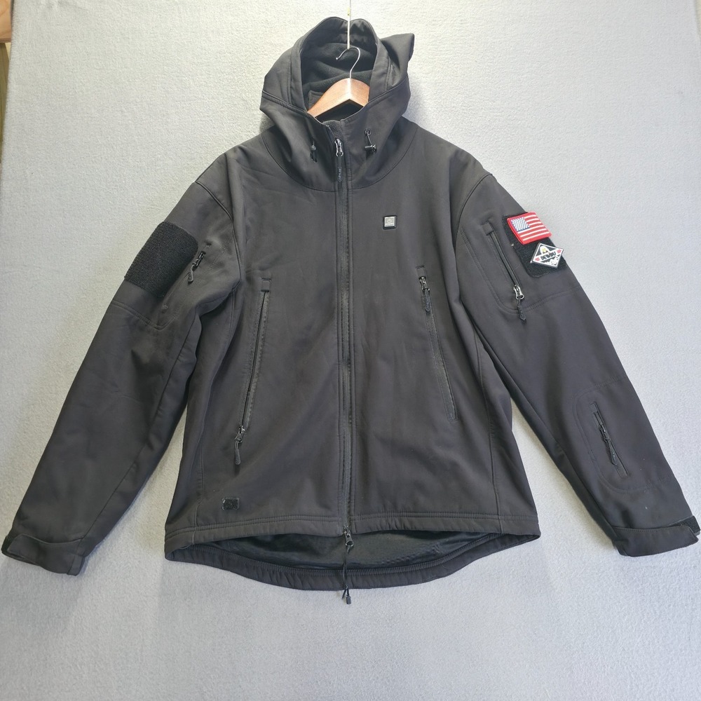 Dewbu Men's Heated Jacket Black 12 Volt Model DB-12 Size‎ Medium( No Battery)
